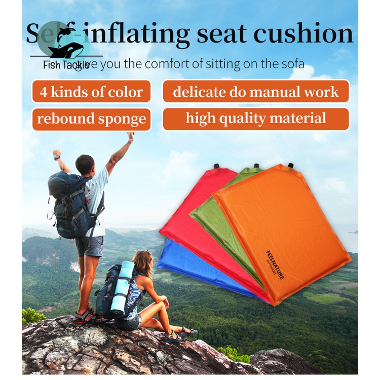 Outdoor Waterproof Camping Foldable Selfinflating Seat Cushion