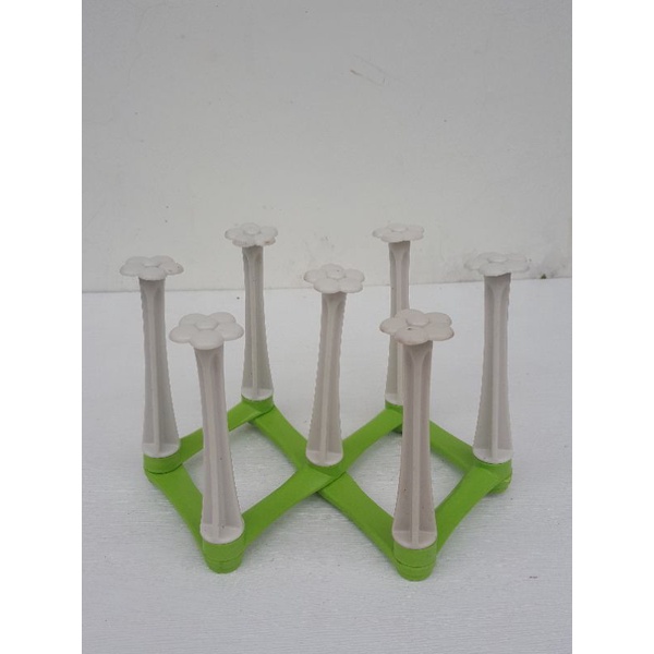 plastic glass holder,It folds and is easy to organize 6027 Shopee
