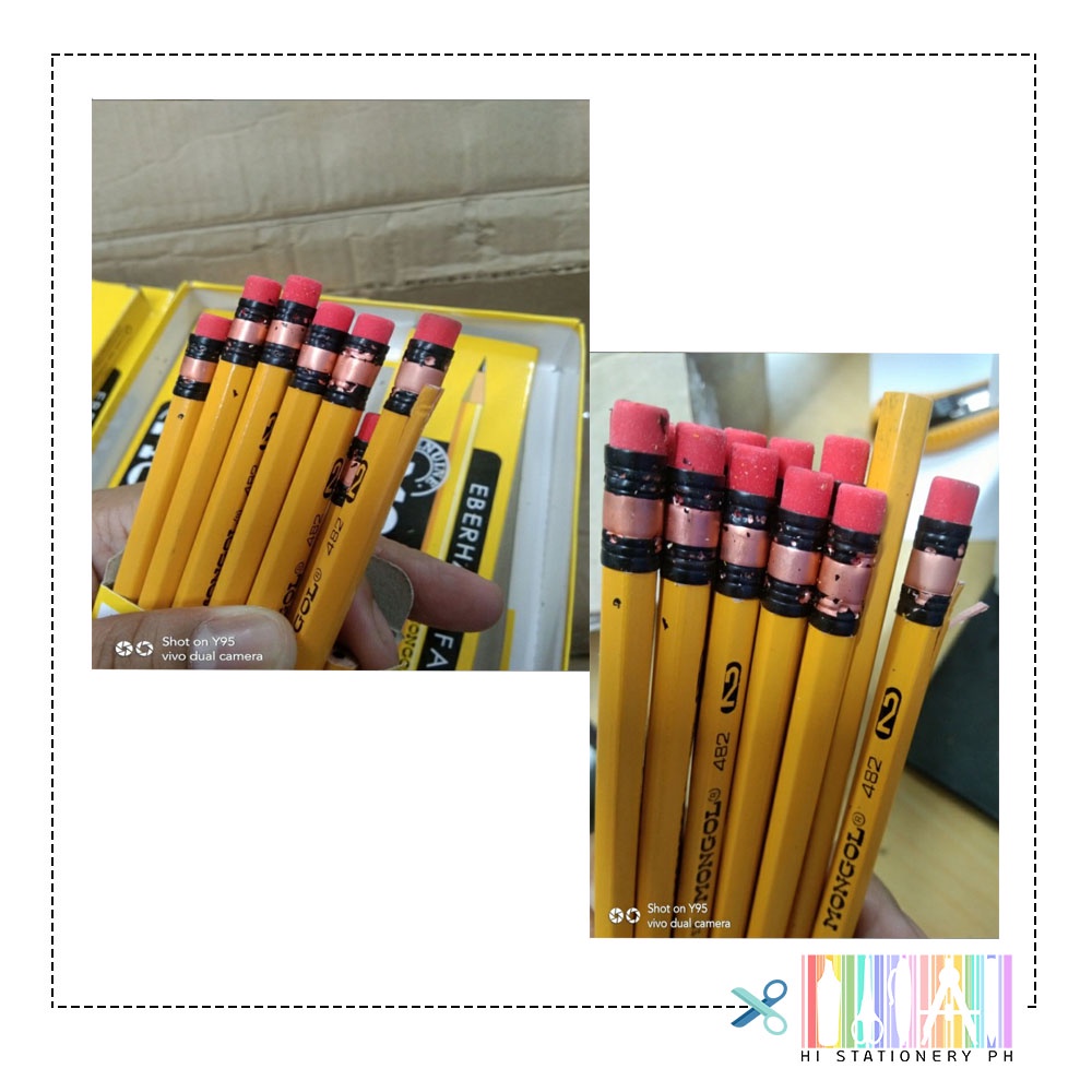 MONGOL Eberhard Faber Mongol Pencil Per Box Shopee Philippines