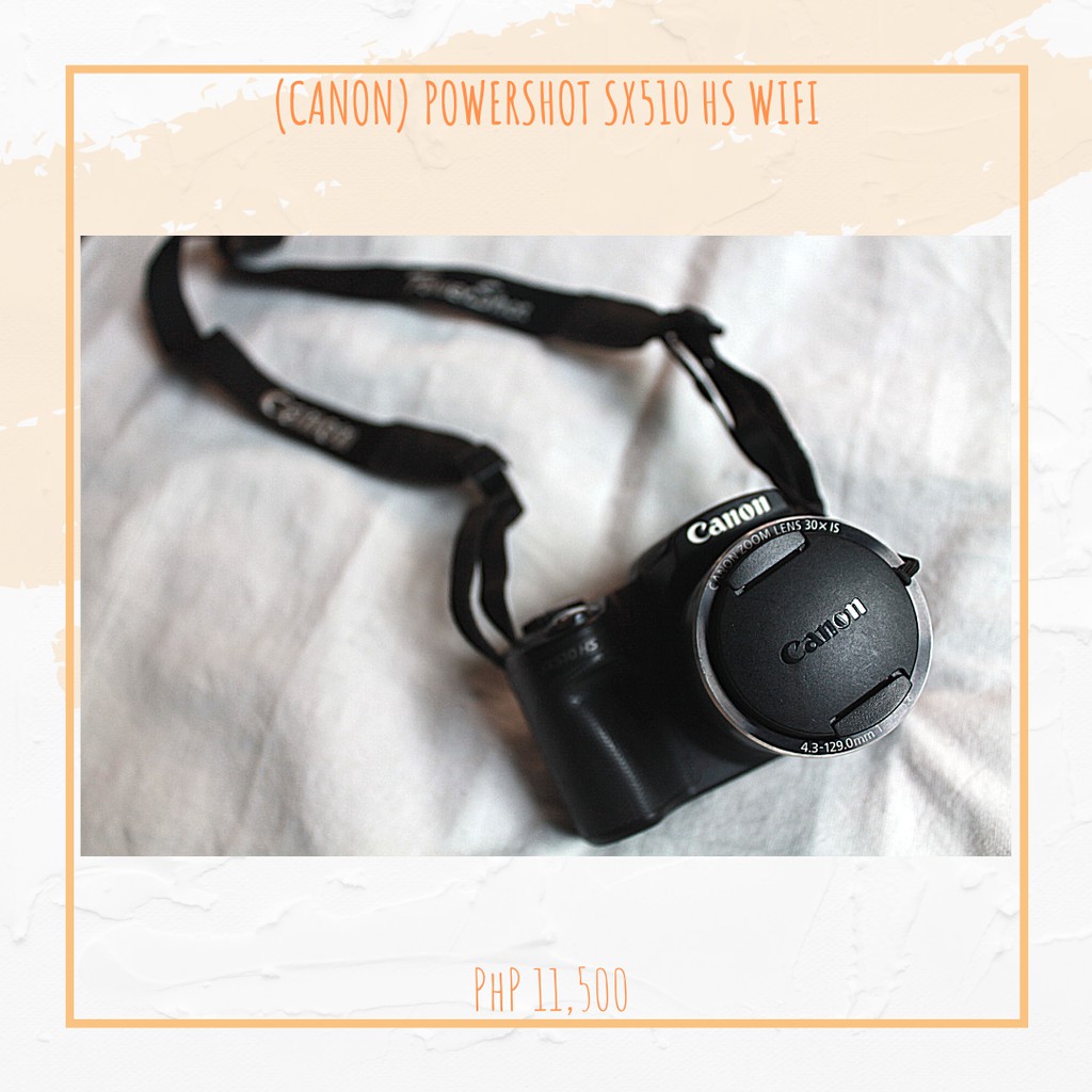 Canon Powershot SX510 HS WIFI Camera Shopee Philippines