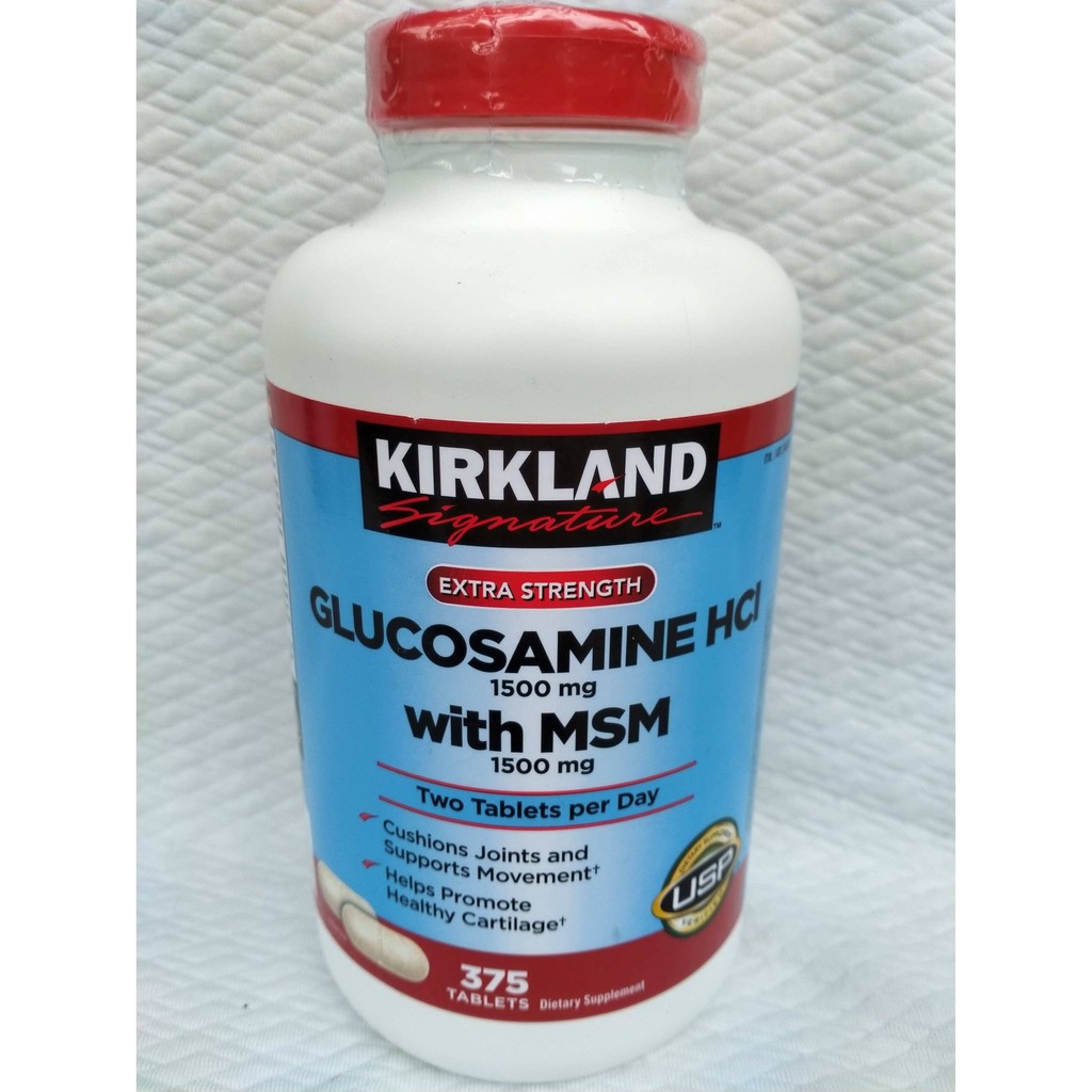 01/2023 Kirkland Signature Extra Strength Glucosamine HCI, 1500 mg with