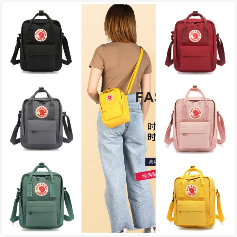 Fjallraven Kanken Canvas Causal mini Cross Body Bag sling Shoulder Bags Shopee Philippines