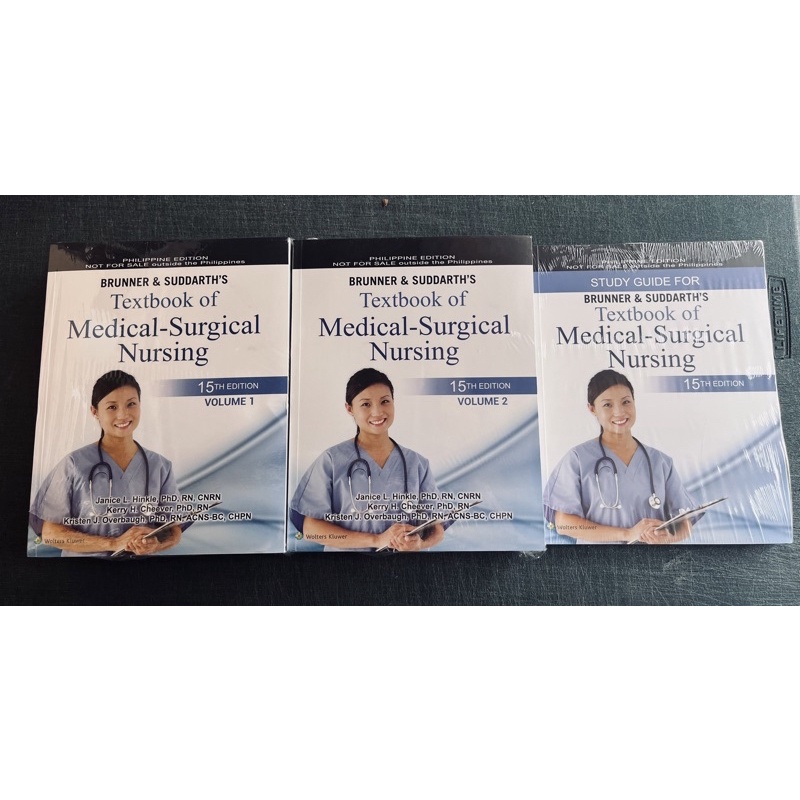 BRUNNER & SUDDARTH'S Textbook of MedicalSurgical Nursing 15th Edition