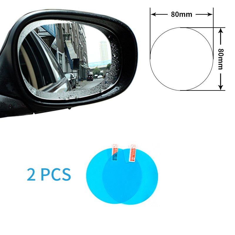 Original 1set(2pcs) Anti Fog Film for Side Mirror, Rainproof Film, Anti