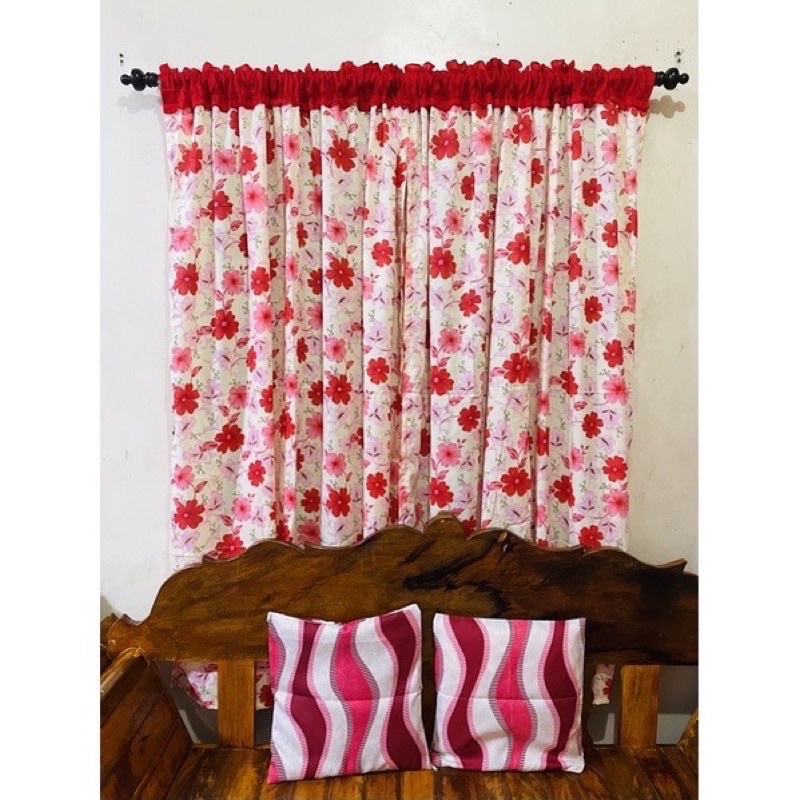 SINGLE PANEL CURTAIN Window Curtain Shopee Philippines