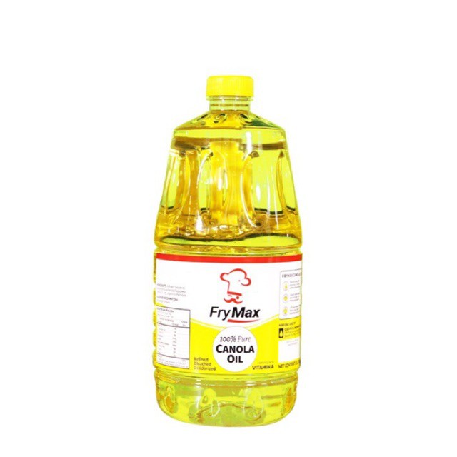 FRYMAX CANOLA COOKING OIL (3 Liters) Shopee Philippines