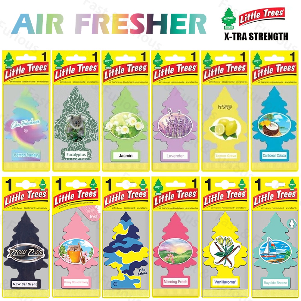 (Lit Trees) Treeshaped air freshener sheet for cars, perfume sheets