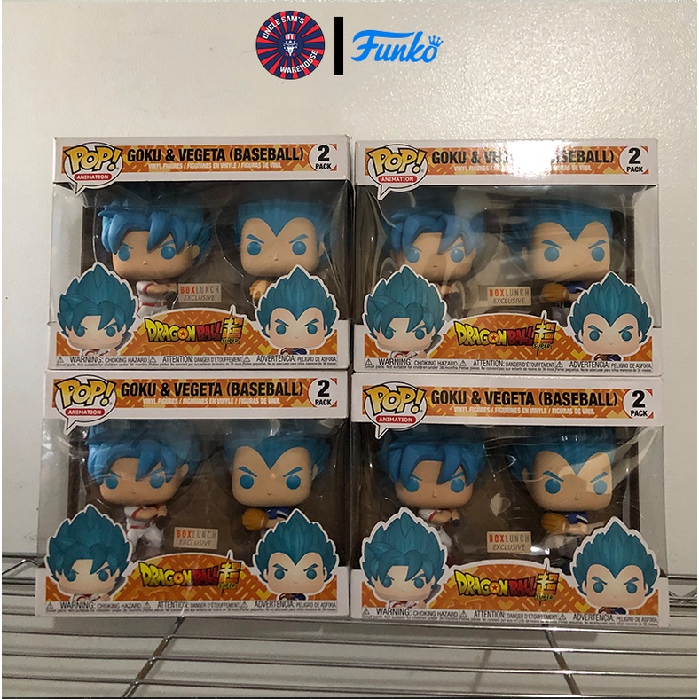 Funko Pop! Animation Goku and Vegeta Baseball (Boxlunch Exclusive