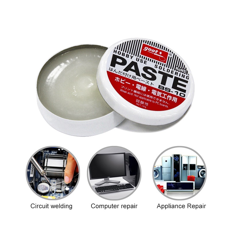 Japan goot 10g Silver Weak Acid Soldering Solder Paste Solder Flux