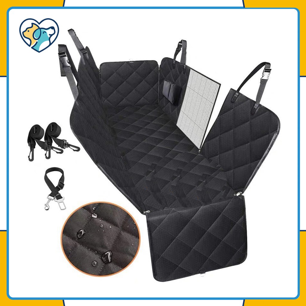 Waterproof Pet Dog Car Seat Mat Hammock Cover SUV Van Back Rear