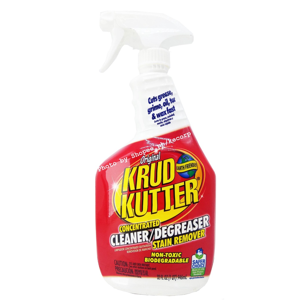 Original Krud Kutter Concentrated Cleaner/Degreaser Stain Remover 32 oz 946ml KECORP_S1 Shopee