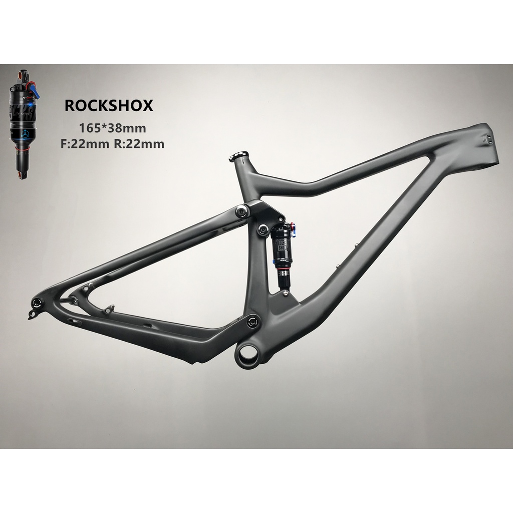 2023 LEXON full Suspension frame 29 T1000 carbon MTB frame DH Cycling