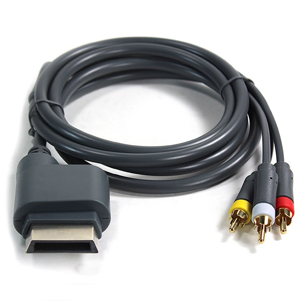 XBOX360 AV CABLE 1.8 METER OR AV COMPONENT CABLE | Shopee Philippines