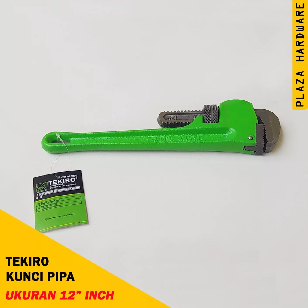 Tekiro 12inch Pipe Wrench Tekiro Pipe Wrench PVC Pipe Parallel Pipe