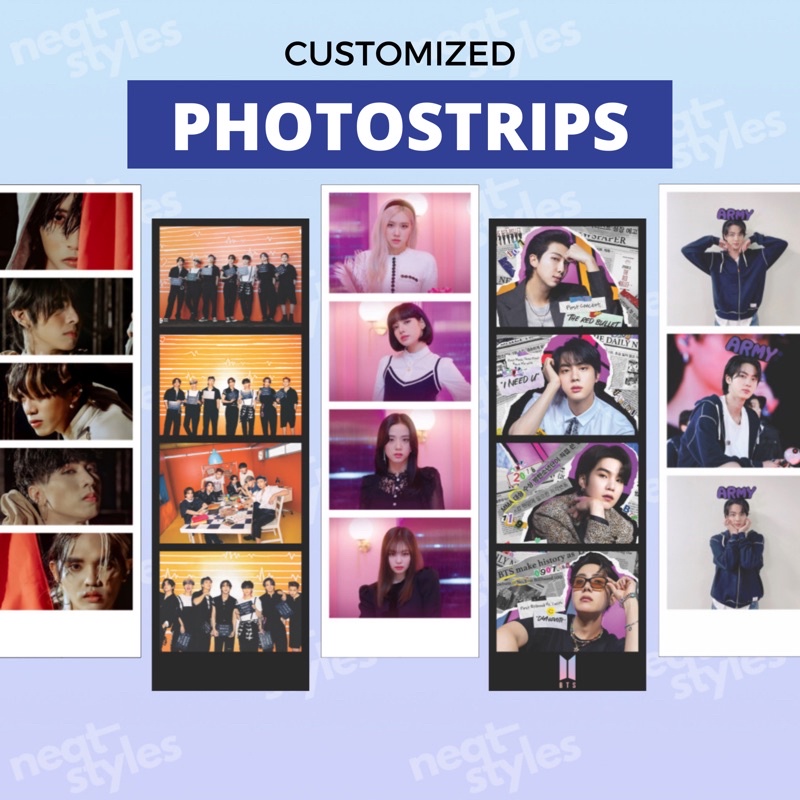 Customized Photostrips / Bookmarks Shopee Philippines