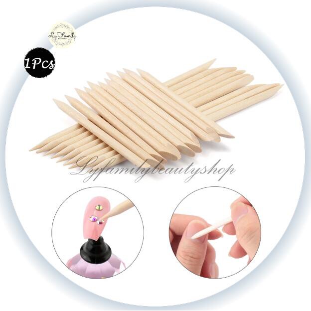 Orange Wood Stick Nail Manicure 1pcs only Shopee Philippines