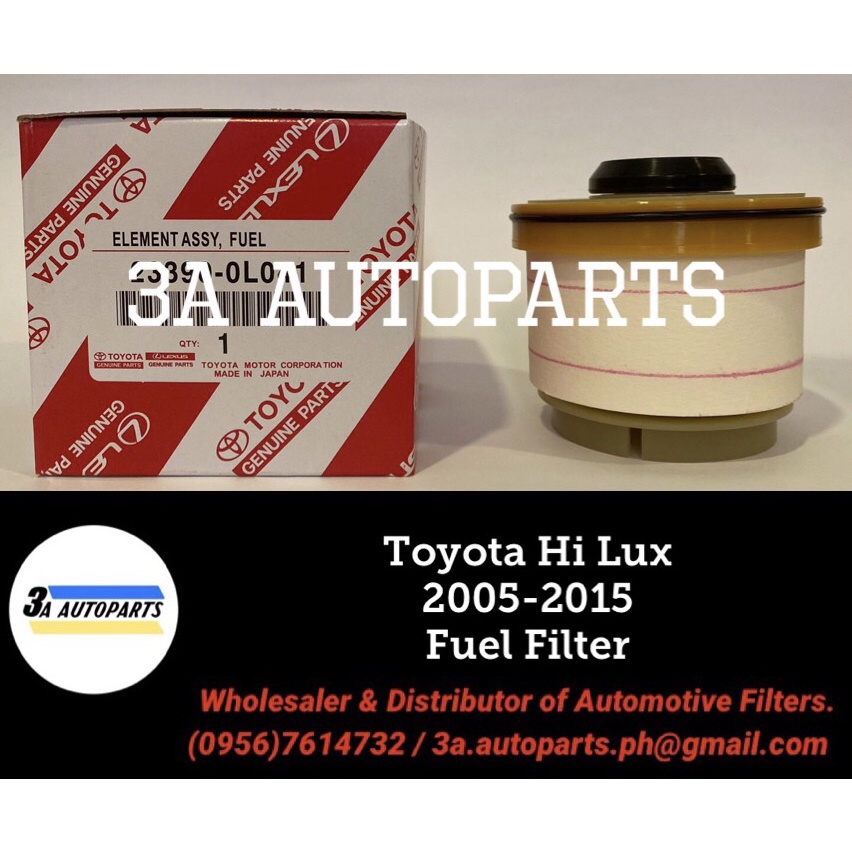 Toyota Hilux Fuel Filter 20052015 Hi Lux Shopee Philippines