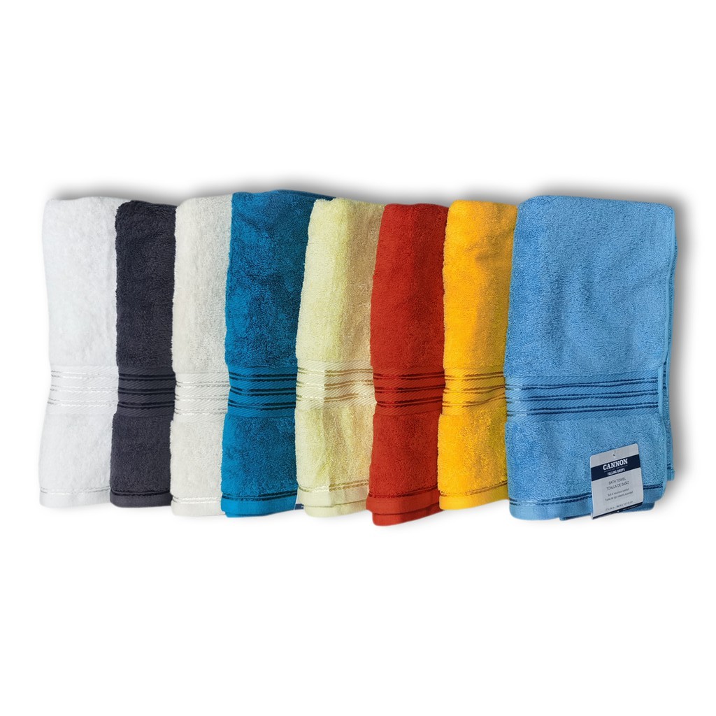 Cannon Bath Towel 100 Cotton New Colors 27*54 inches Shopee Philippines