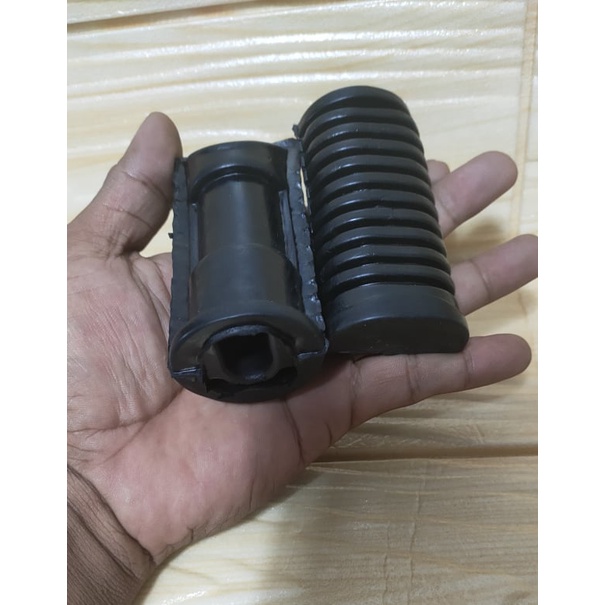 Motorcycle Rubber Front Footrest For HONDA XRM 110/125 Set Shopee Philippines