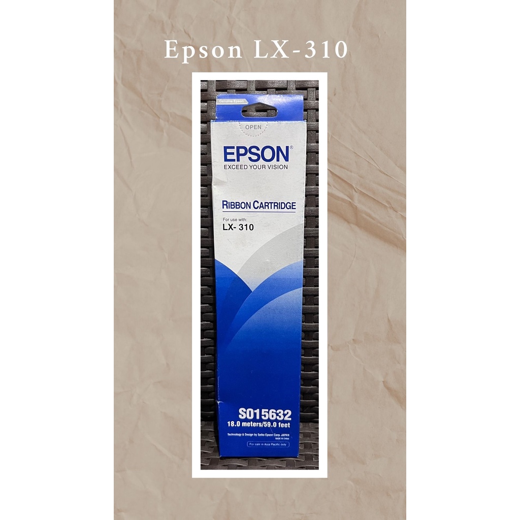 EPSON RIBBON CARTRIDGE S015632 (LX310) Shopee Philippines