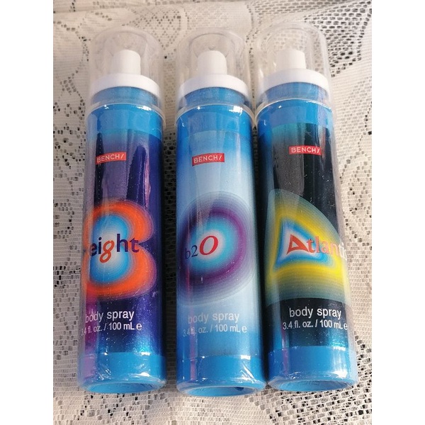 bench deo body spray for men 8*b20*atlantis*100ml *75ml Shopee