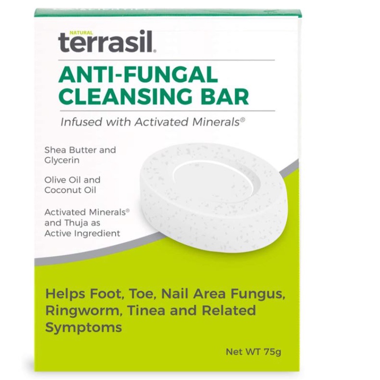 Natural Terrasil AntiFungal Cleansing Soap for Tinea Versicolor Fungal