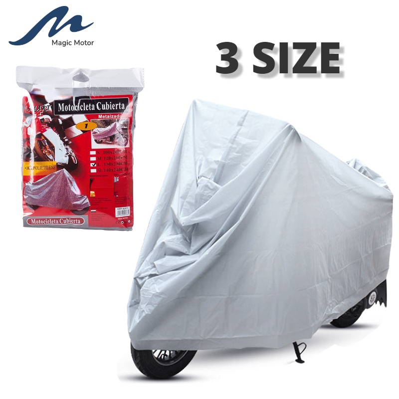 Waterproof Sunproof Motorcycle Cover Shopee Philippines