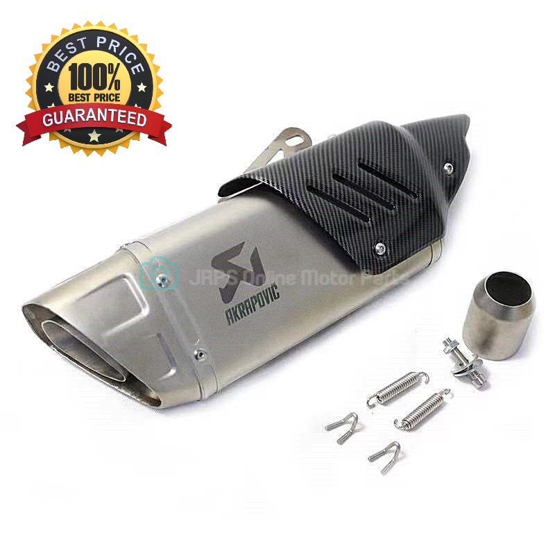 AKRAPOVIC M1 Exhaust Muffler Canister (Big Canister) Shopee Philippines