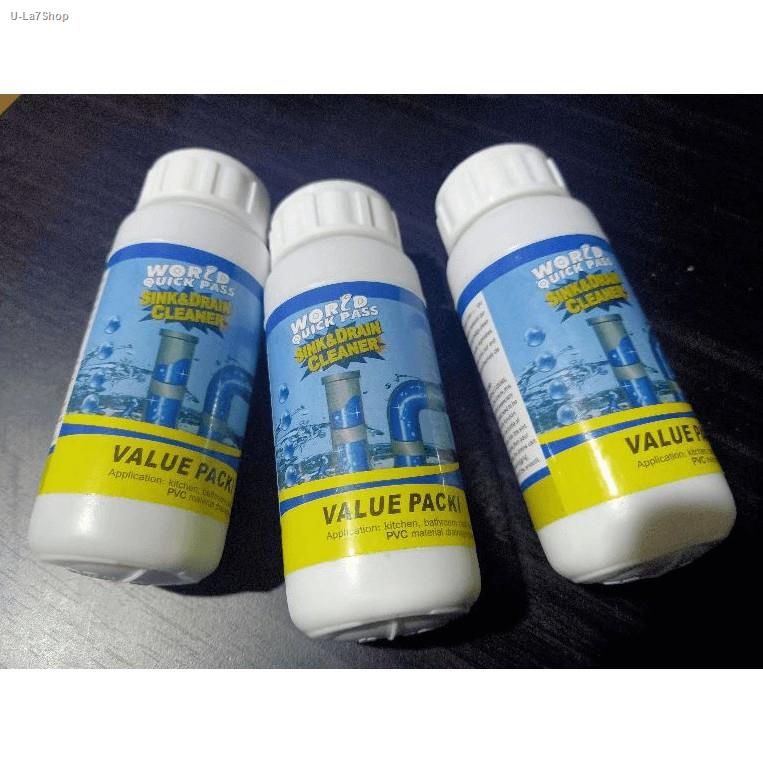 Original Wild Tornado/World Quick Pass Powerful Sink and Drain Cleaner