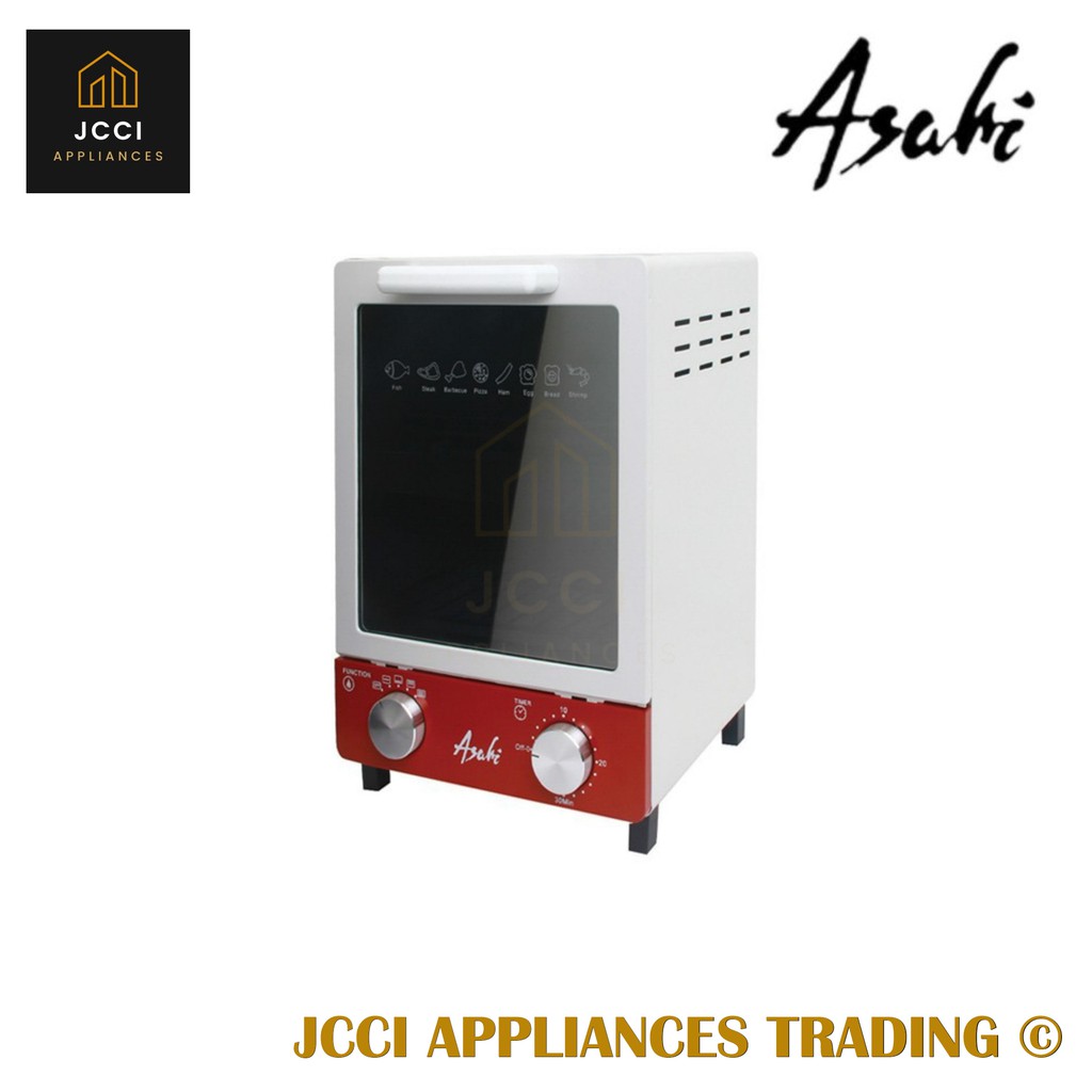 Asahi Oven Toaster 12 Liters Capacity Four (4) selectable heating