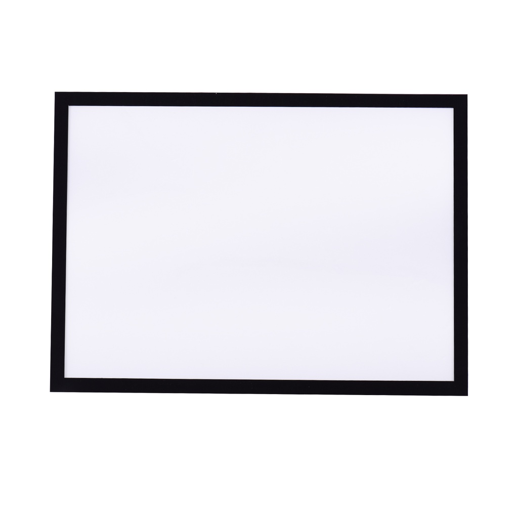 File Frame Transparent PVC Document Display Frame for A4