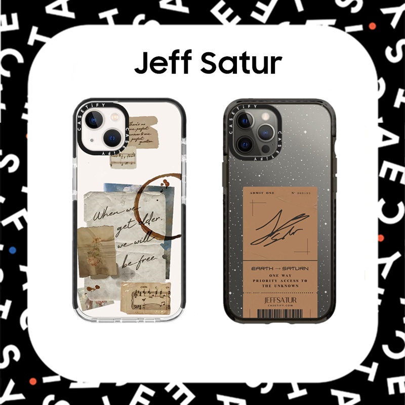 Casetify Jeff Satur Fade impact Soft Silicone TPU Case Cover For iPhone 7 8 X XS XR 11 12 13 14