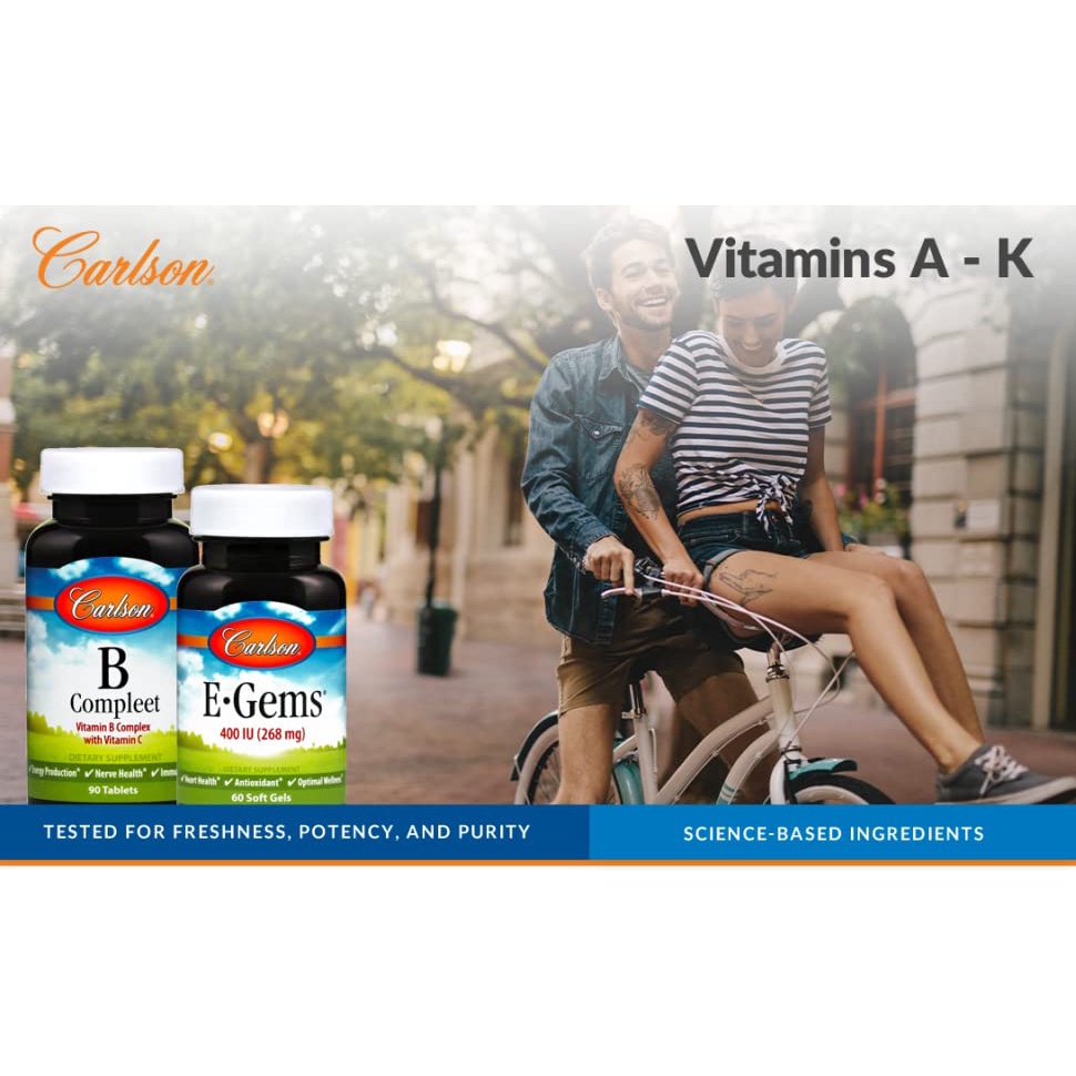 Carlson Niacin Vitamin B3 50 mg, Supports Cholesterol Metabolism