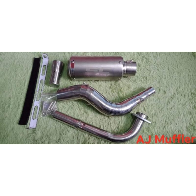 Sc Project Full set Muffler with Db killer silencer for Aerox 155 any version Shopee Philippines