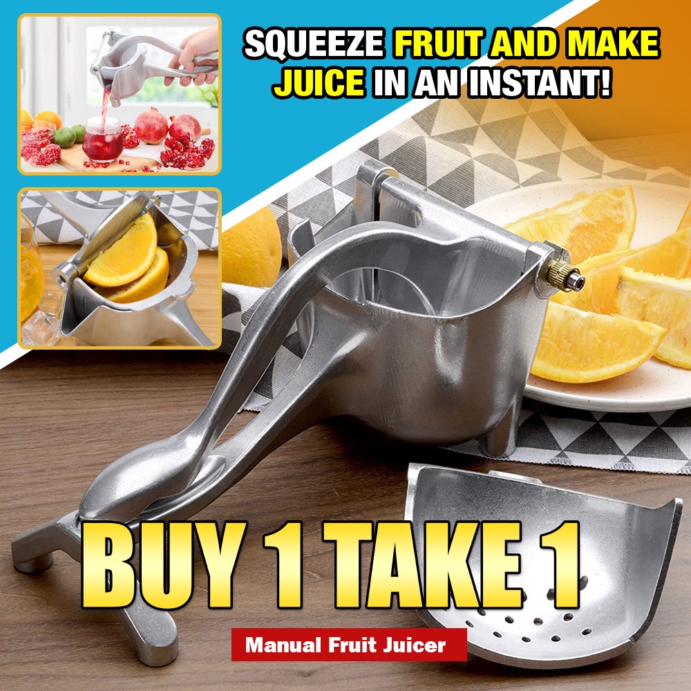 fruit blender Buy 1 Take 1 Manual Fruit Juicer/Squeezer Heavy Duty Handhold Press Fruit Manual