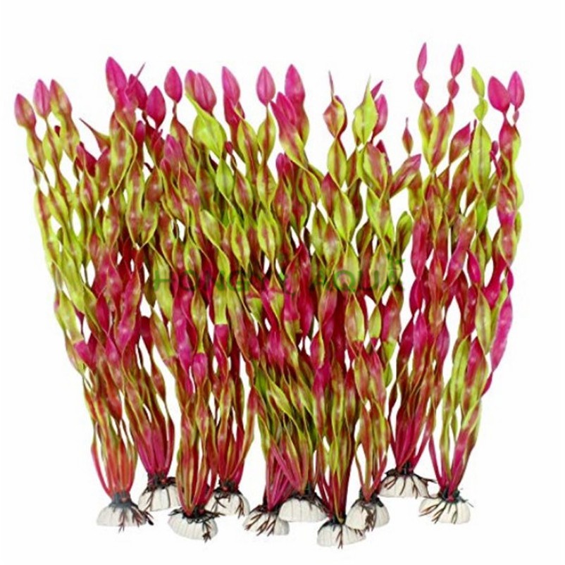 Artificial Seaweed Water Plants for Aquarium, Plastic Fish Tank Plant