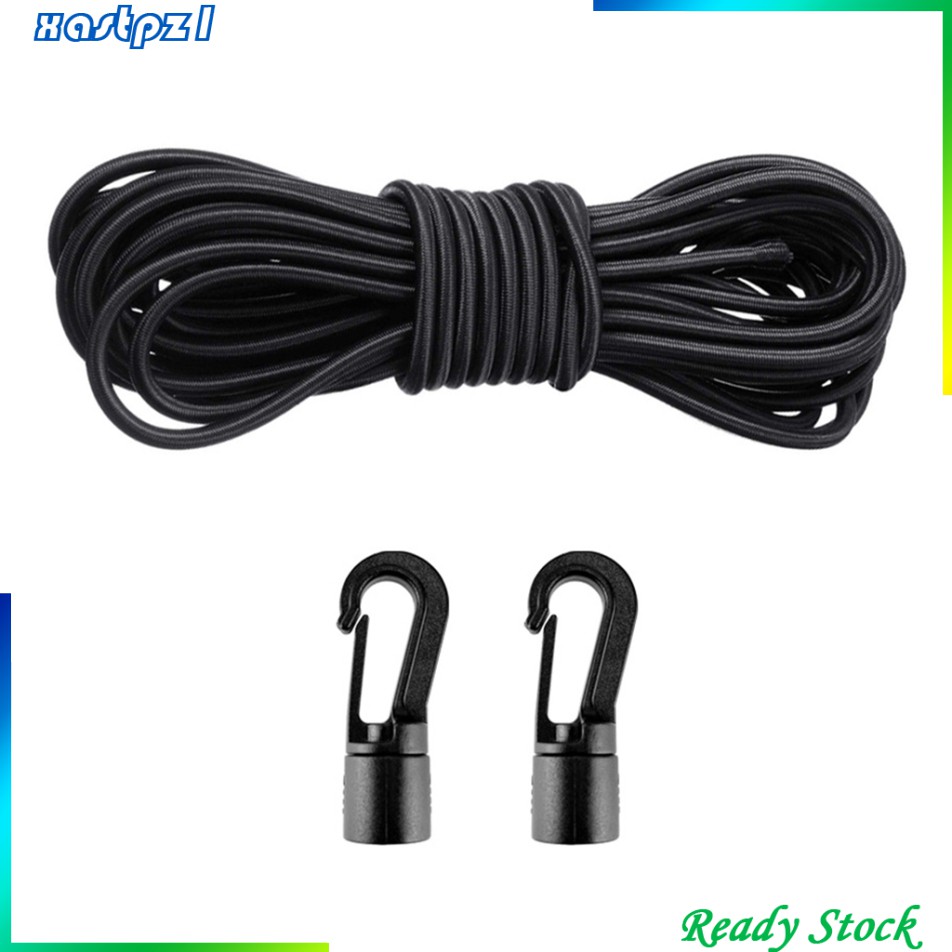 [ Bungee Shock Cord, Elastic Nylon Cords Marine Kayak Heavy Stretch