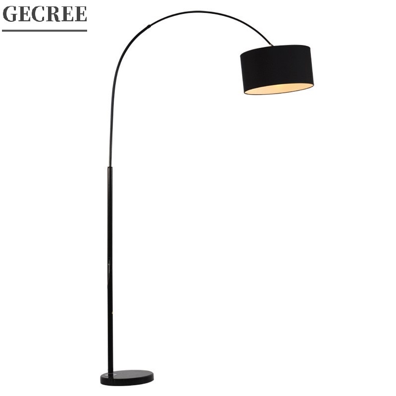 Nordic floor lamp living room floor light study lamp shade bedroom