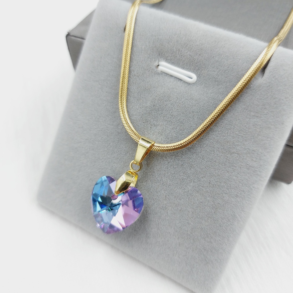 18k Gold Heart Pendant Necklace for Women Accessories (Tala by Kyla