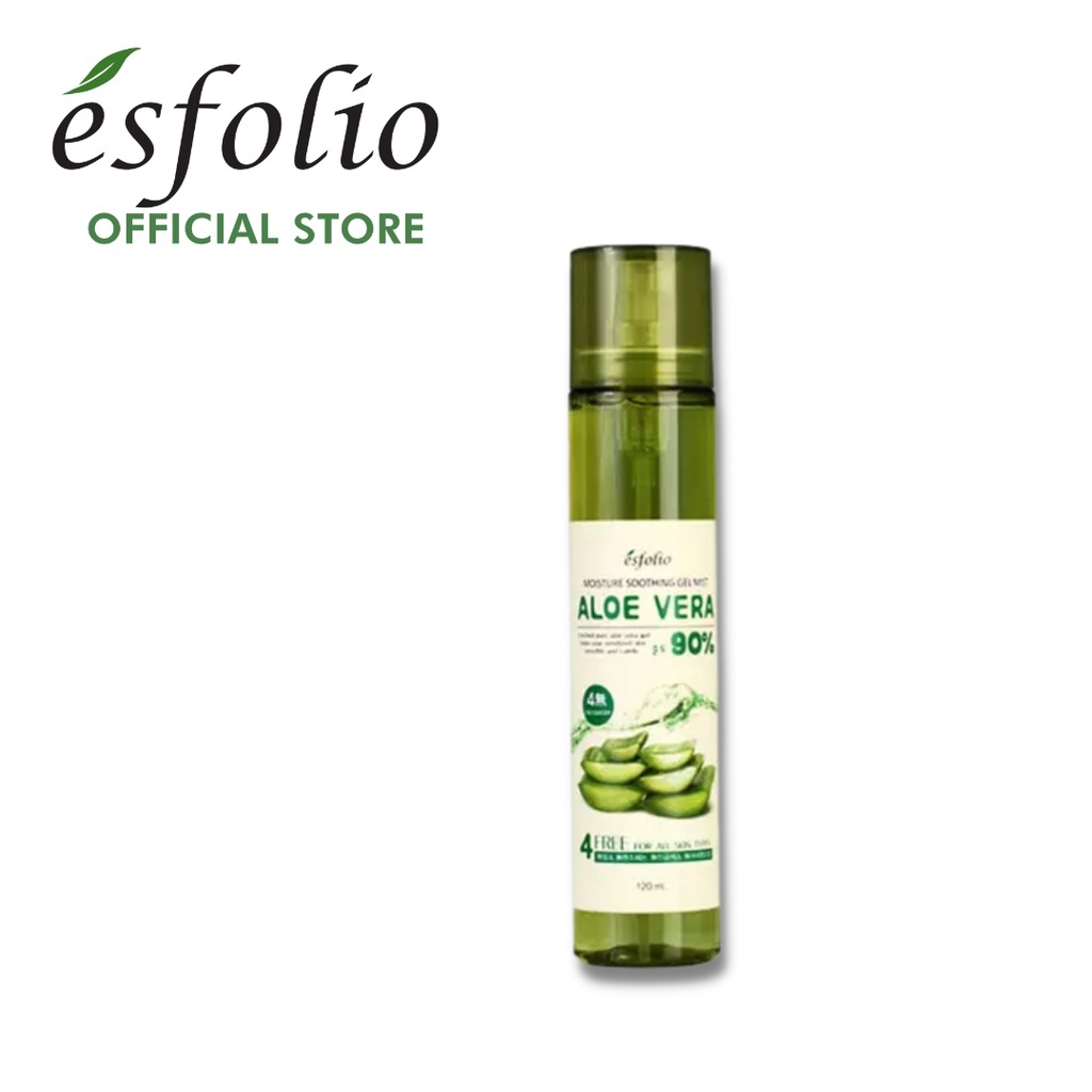 Esfolio Aloe Vera Moisture Soothing Gel Mist 90 120ml Shopee Philippines