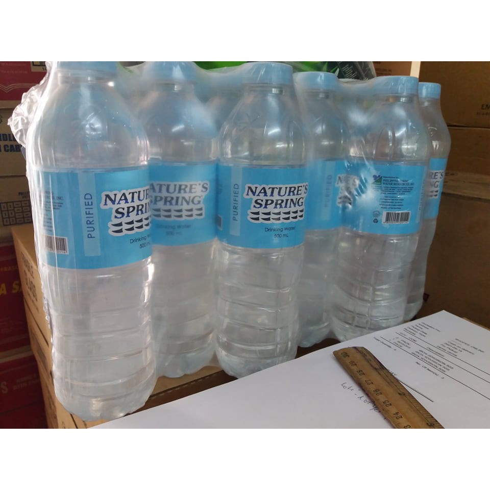 Nature's Spring Water (500mlx24) Shopee Philippines