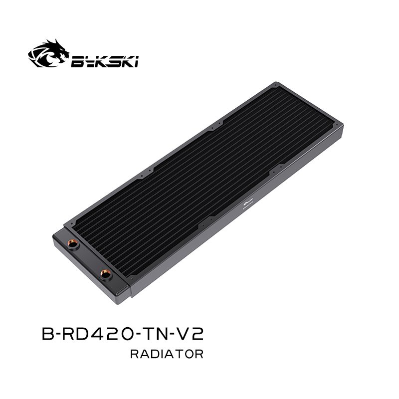Bykski BRD420TNV2, 420mm Single Row Radiators, 28mm Thickness