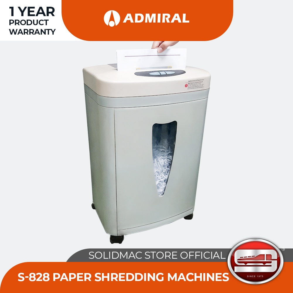 Admiral S828 Cross Cut Paper Shredder Shopee Philippines