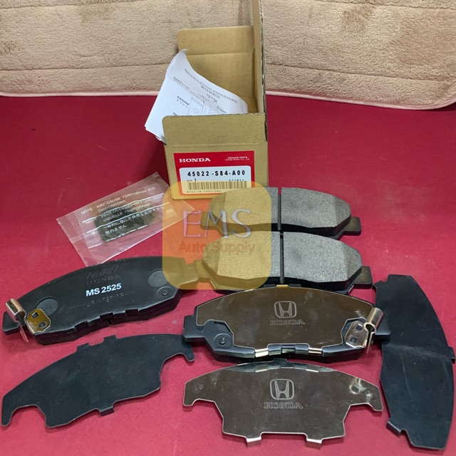 HONDA ACCORD 2.0/2.3 1998-2002 FRONT BRAKE PAD (45022-S84-A00) | Shopee