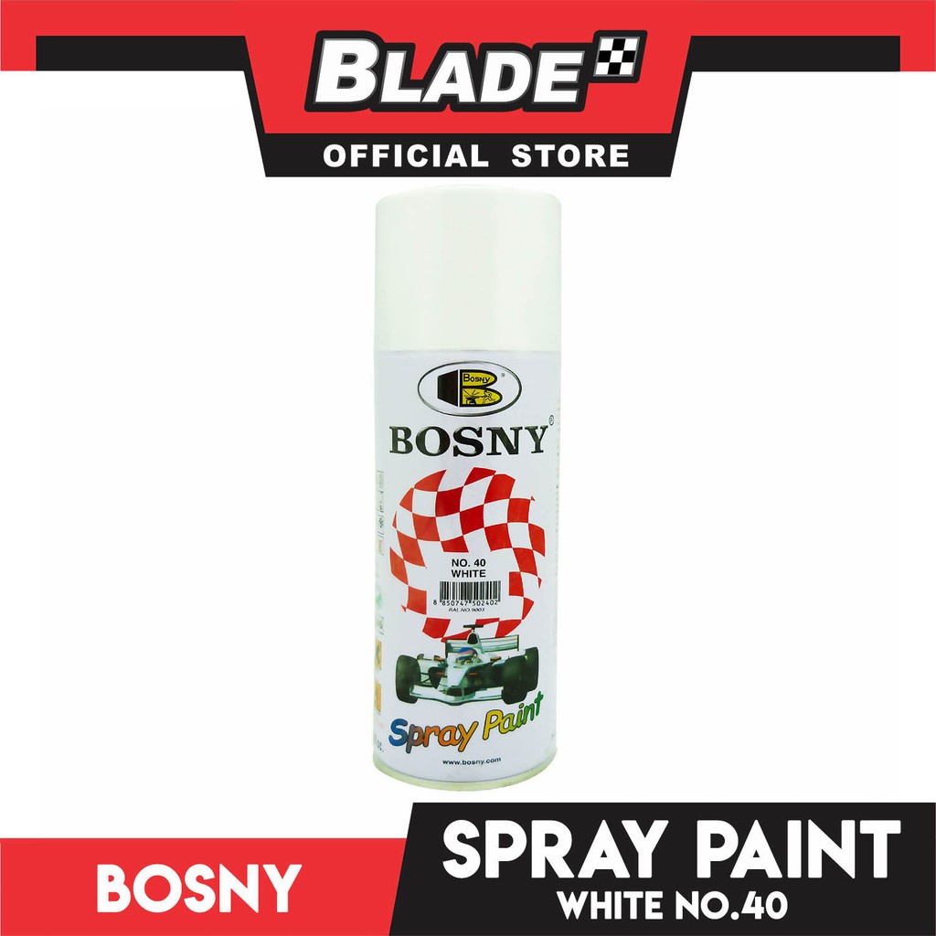 Bosny No.40 Spray Paint 300g (White) Shopee Philippines