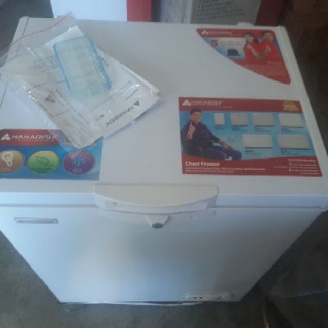 HANABISHI 3.7 Cubic CHEST FREEZER HCHFXING37 Shopee Philippines