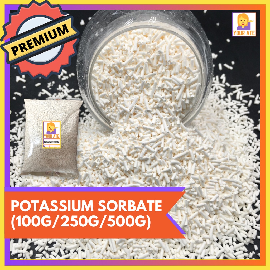 Potassium Sorbate Food Preservative (100g/ 250g/ 500g) Shopee Philippines