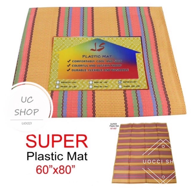Summer Plastic Mat Banig Shopee Philippines