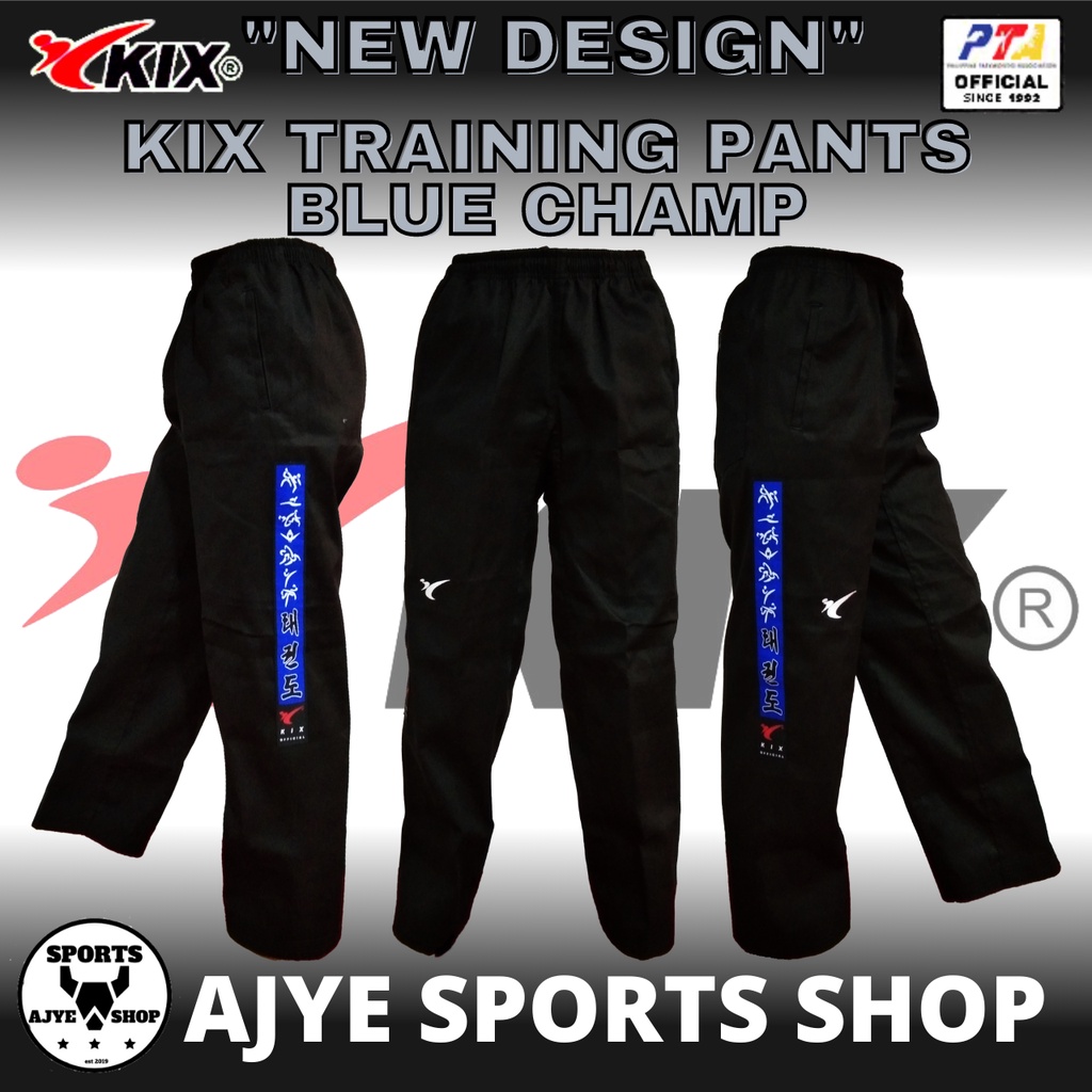 KIX TAEKWONDO TWILL TRAINING PANTS Shopee Philippines