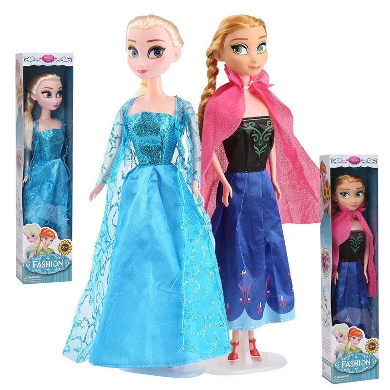Frozen Barbie Doll 6Joint Movable Elsa Anna Princess Children's Toys